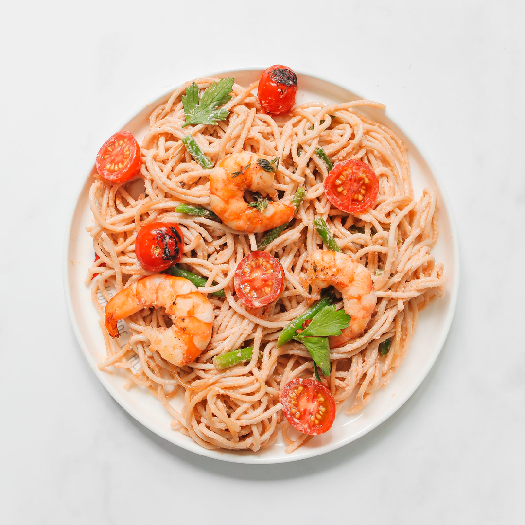 Pasta con Langostinos​