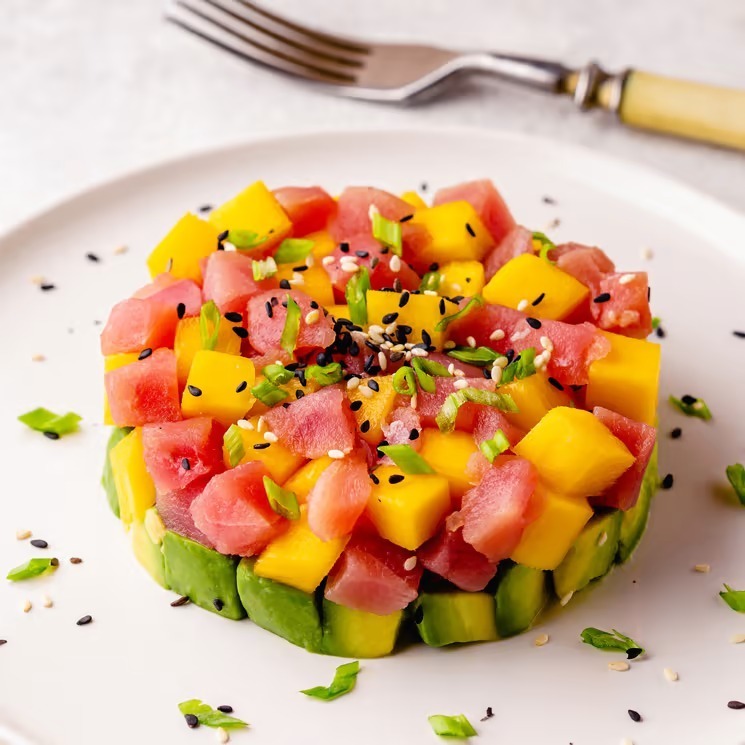 Tar Tar de Atun y Mango