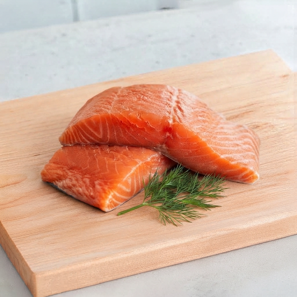 Porción de salmón