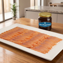 Tiradito Nikkei de Salmón x 200 gr