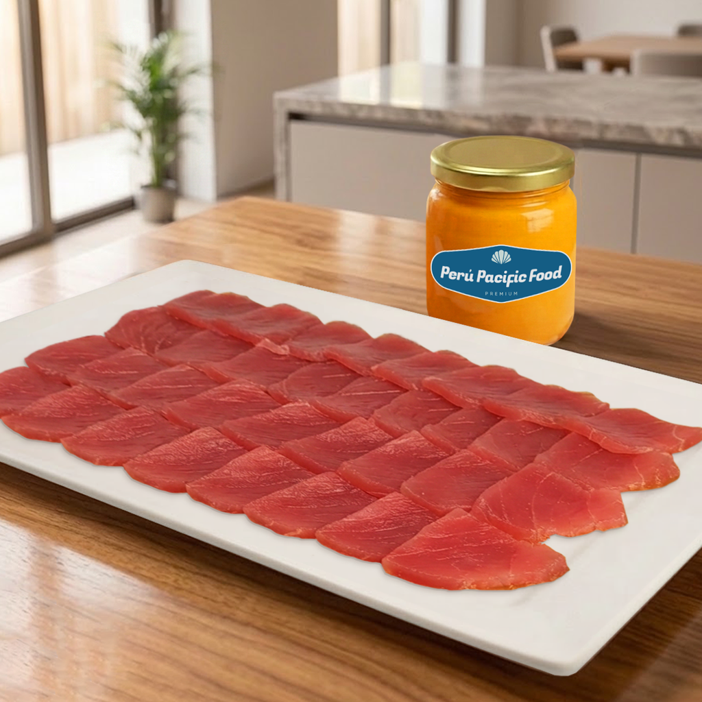 Tiradito Atún al Ají Amarillo